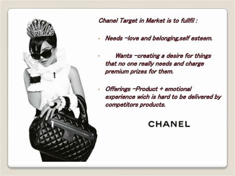 chanel target market definition.